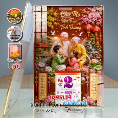 Lịch Tết treo tường 1795LT
