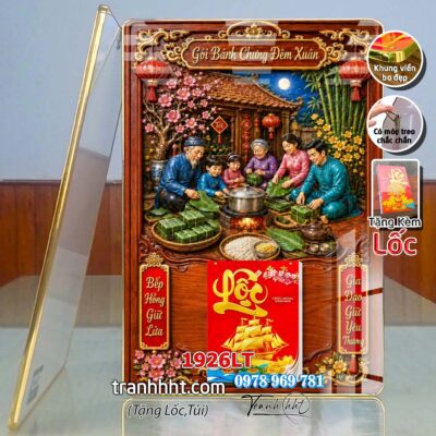Lịch Tết treo tường 1926LT