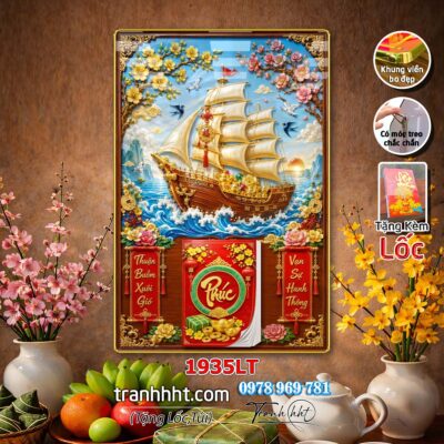 Lịch Tết treo tường 1935LT