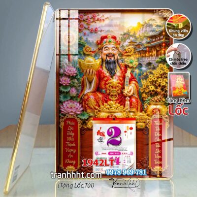 Lịch Tết treo tường 1942LT