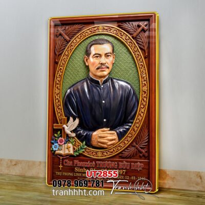 Tranh công giáo chúa giê su đức mẹ maria UT2855
